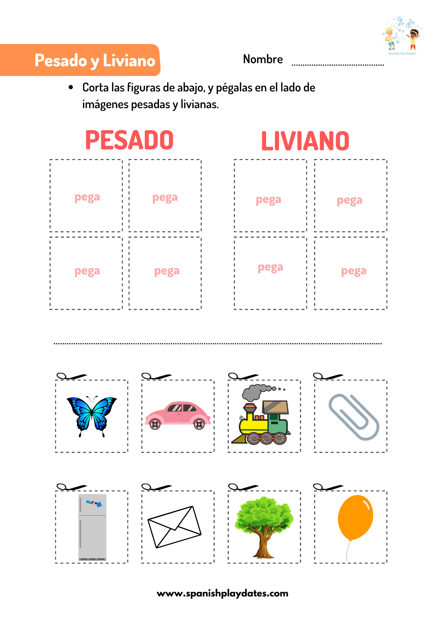 Preschool Learning Pack 50 Downloadable Pages