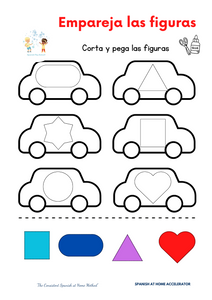 Spanish Activity book for ages 2-4 (105 pages)