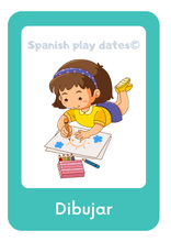 Load image into Gallery viewer, Action Verbs Flashcards for Children