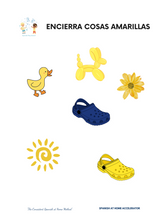 Load image into Gallery viewer, Spanish Activity book for ages 2-4 (105 pages)