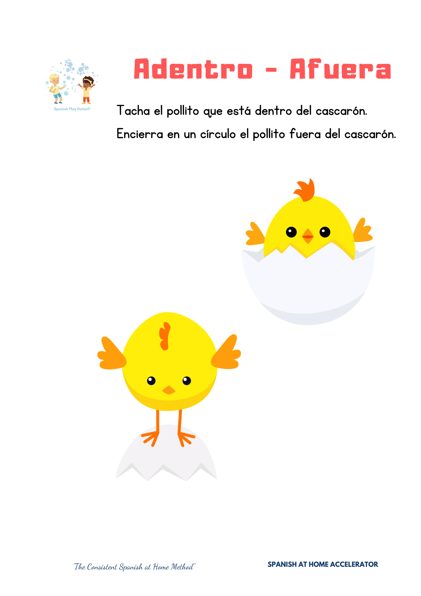 Spanish Activity book for ages 2-4 (105 pages)